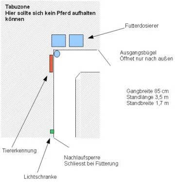Skizze Kraftfutterstand